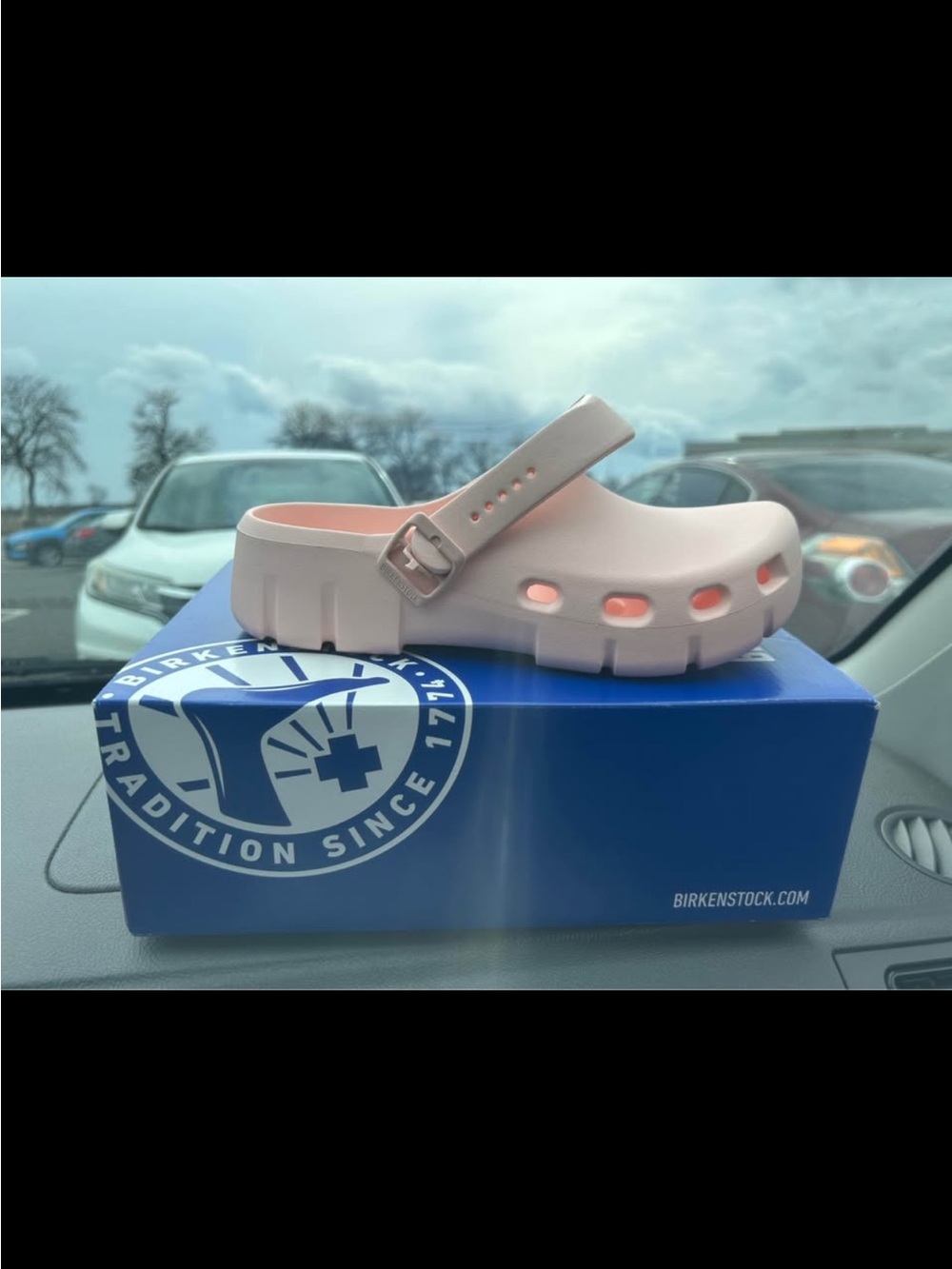 Birkenstock Pink Chunky Clog Mule